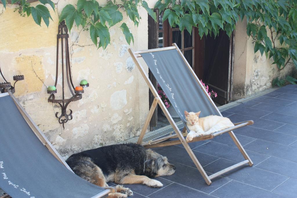 Le Domaine De La Lezardiere B&B Espiet Luaran gambar